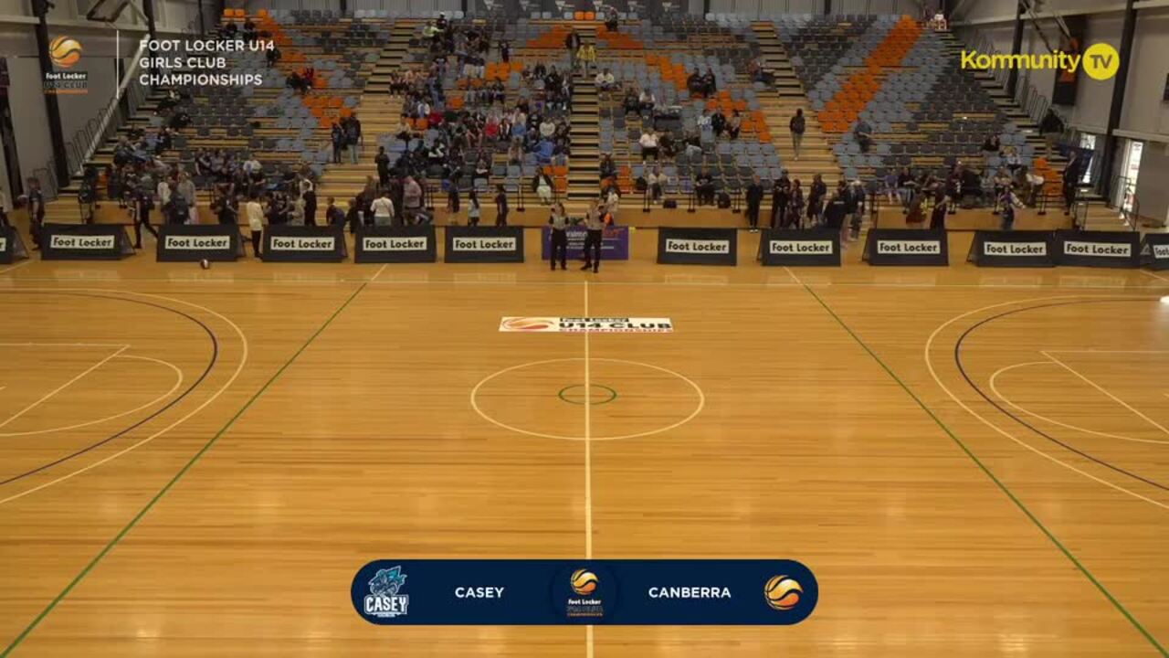 Replay: Casey Cavaliers v Canberra (Girls)—2024 Basketball Australia U14 Club Championships Day 1