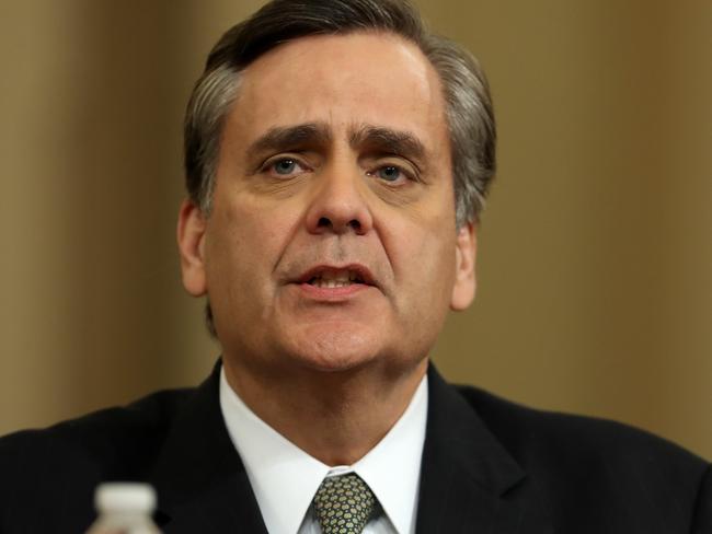 Constitutional scholar Jonathan Turley of George Washington University. Picture: Getty