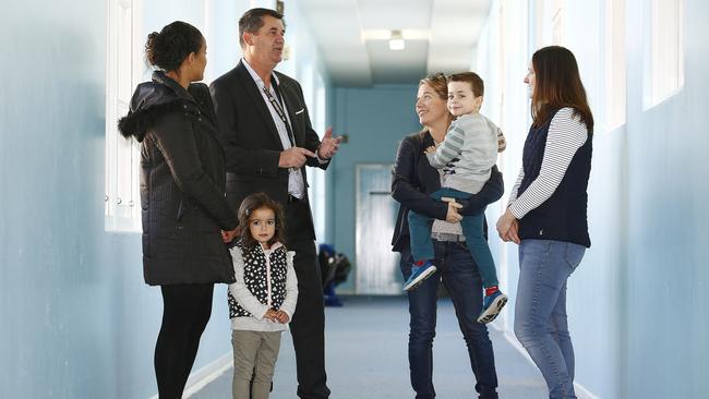 Mr Jackman said the communication with parents has been key. Picture: John Appleyard