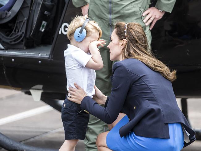 Prince George joined William and Kate at the International Air Tattoo ...