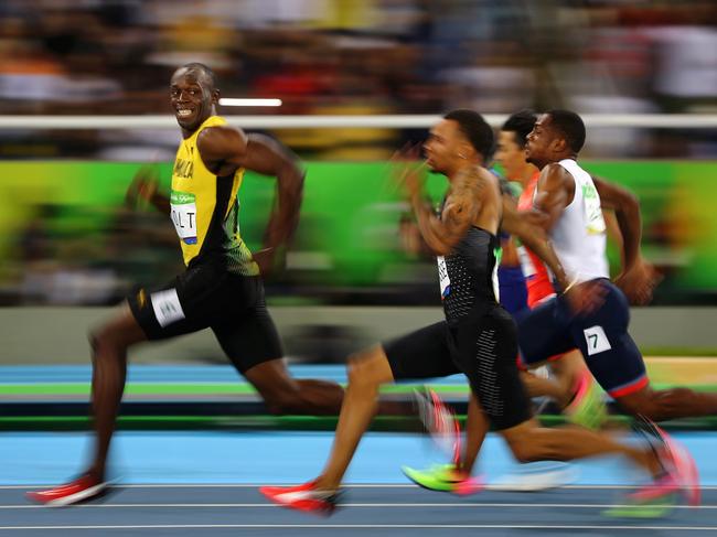 Sports - Third Prize, Singles © Kai Oliver Pfaffenbach, Thomson Reuters Title: Rio’s Golden Smile Usain Bolt of Jamaica smiles as he looks back at his competition, whilst winning the 100-meter semi-final sprint, at the 2016 Olympics in Rio de Janeiro, Brazil. Bolt is regarded as the fastest human ever timed. He is the first person to hold both the 100-meter and 200-meter world records since fully automatic time became mandatory.