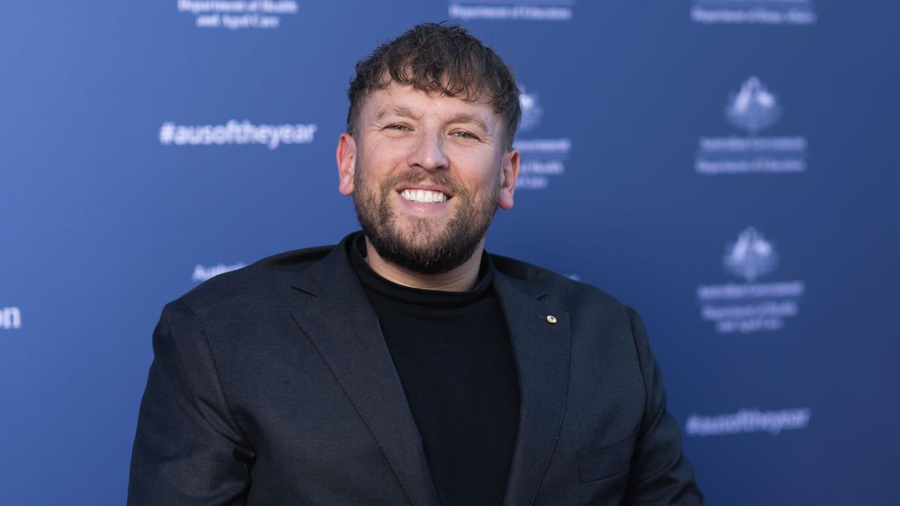 Outgoing Australian of the year Dylan Alcott has given three tips for the new titleholder. Picture: NCA NewsWire / Gary Ramage