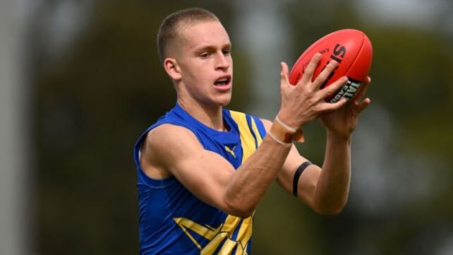 Jake Smith in action for the Western Jets last year. Picture: Morgan Hancock/AFL Photos