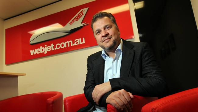 Webjet managing director John Guscic. .