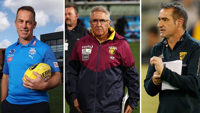 Alastair Clarkson, Chris Fagan and Jason Burt are three former Hawthorn staff members involved in the investigation.