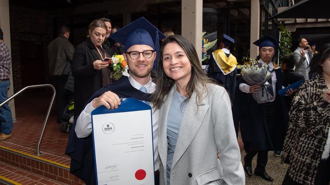 05-10-2023 Deakin Graduation Masters of Architecture. Edward Radek and Yulieth Ramirez