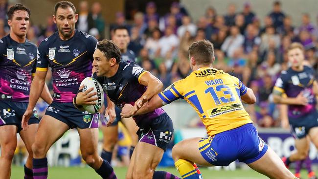 Billy Slater picked up a shoulder injury last week.