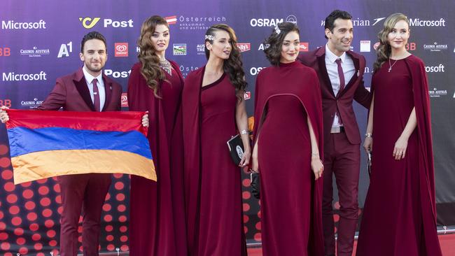 International flavour ... Armenia’s group includes members from all over the world. Picture: Ella Pellegrini