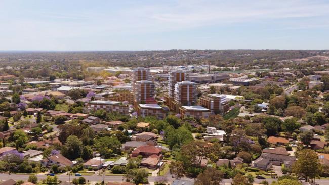 The development height will decrease around homes.