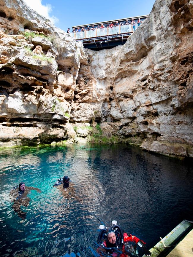 Kilsby sinkhole. Picture: Ockert le Roux