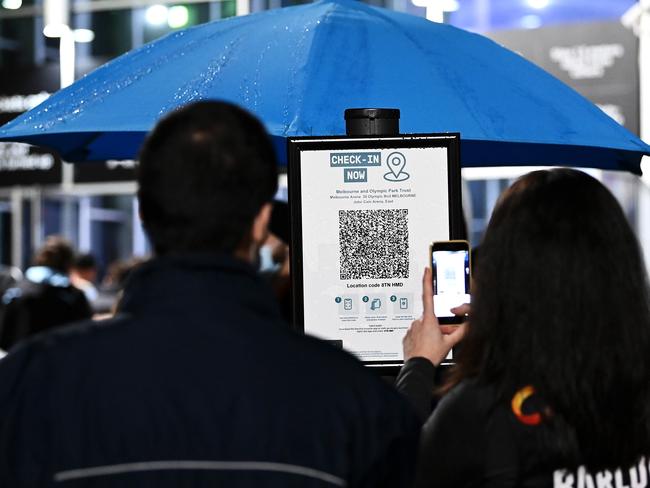 Victorian businesses must have QR code systems in place on Friday or face fines. Photo by Quinn Rooney/Getty Images