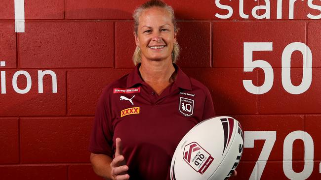 Queensland women's Origin team will have a female coach this year.