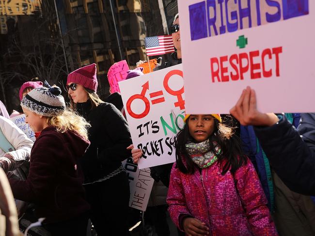 Women march around the world and the US rally against Trump and sexual ...