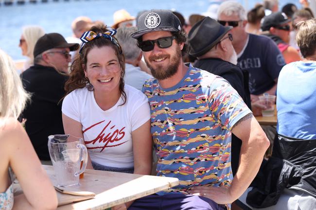 Taste of Tasmania. Day 1. Harlie Gurr and Emmet Gurr of Hobart. Picture: EDDIE SAFARIK