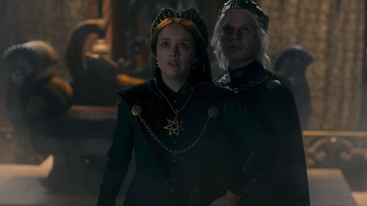 “This is probably karma for all those rapes you did.” Picture: Foxtel/Binge/HBO