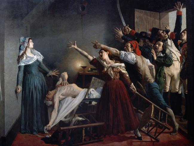 Fwd: Murder of Marat by Charlotte Corday; J. Weerts