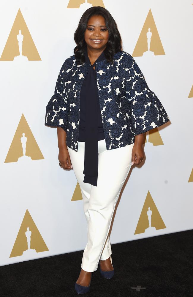 Octavia Spencer attends the 89th Annual Academy Awards Nominee Luncheon at The Beverly Hilton Hotel on February 6, 2017 in Beverly Hills, California. Picture: Getty