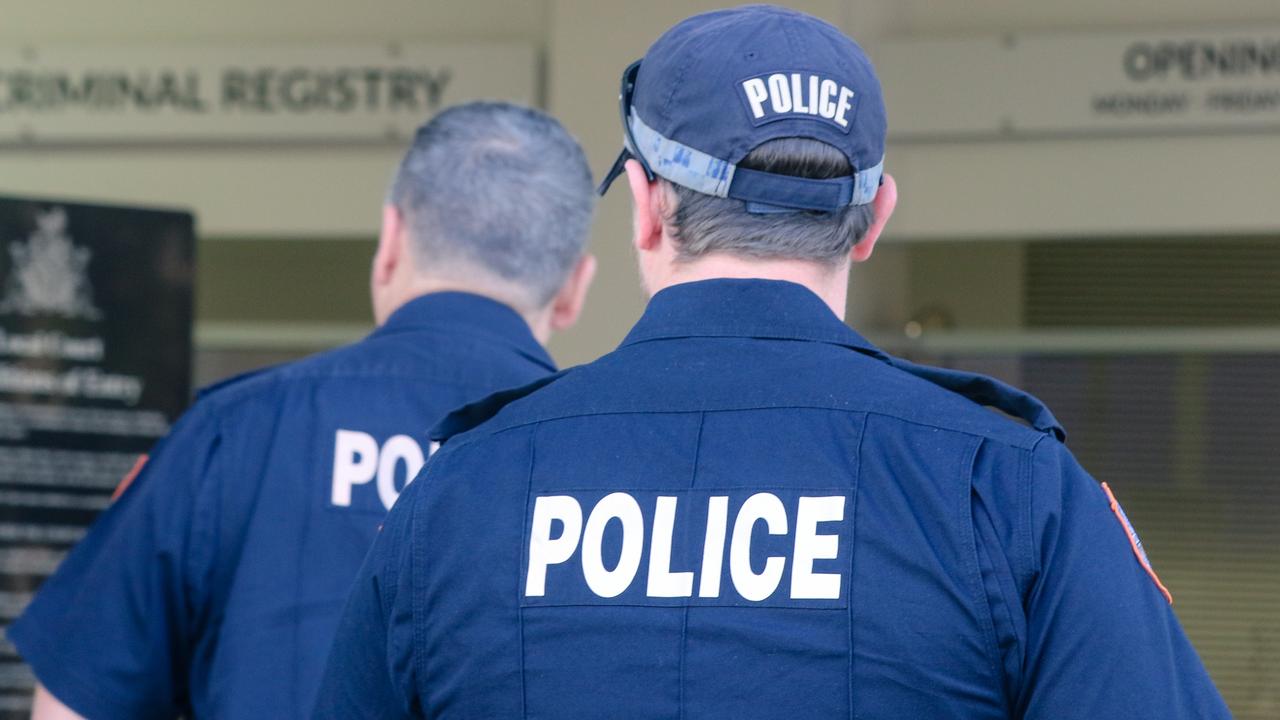 Police have charged a man with attempted murder over an alleged domestic violence incident in Alice Springs. Picture: Glenn Campbell