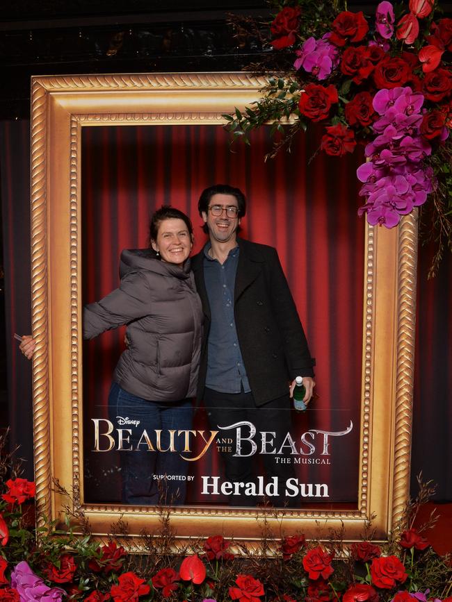 Opening night: Beauty and The Beast at Her Majestys Theatre, Melbourne. Picture: Josie Hayden