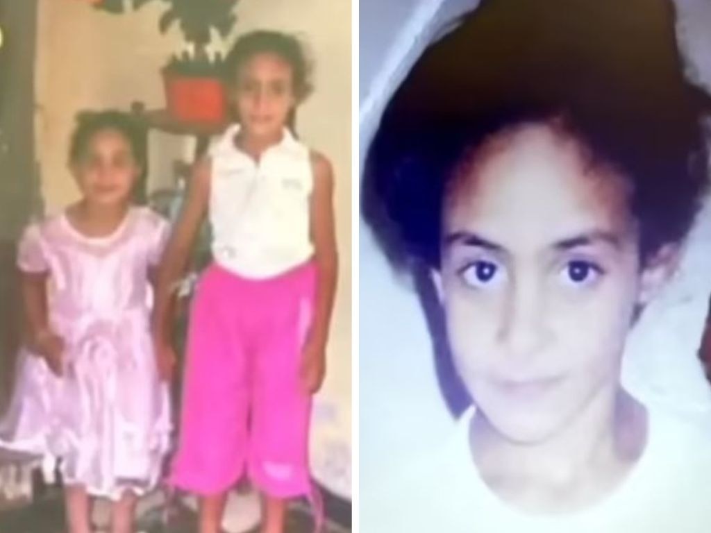 Imane Khelif (right in first photo) endured a tough upbringing.