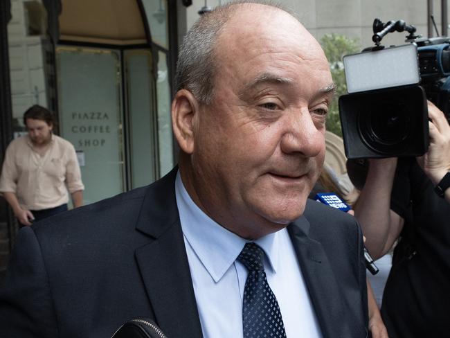 Former NSW Liberal MP Daryl Maguire outside the Downing Centre court. Picture: NCA NewsWire / Brendan Read