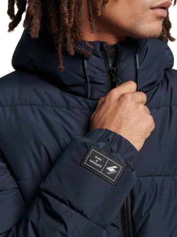 Superdry Hooded Sports Puffer Jacket. Picture: Superdry