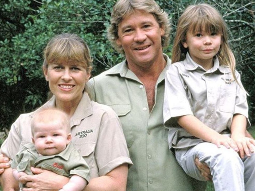 The couple’s daughter Bindi was only 8 when Steve died and son Robert was 2. Picture: X