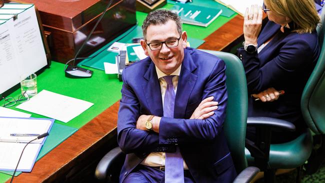 MELBOURNE, AUSTRALIA - Newswire Photos March 9, 2023: Victorian premier Daniel Andrews during question time at Victorian Parliament. Picture NCA NewsWire / Aaron Francis