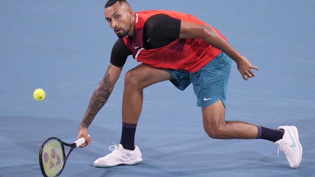 Nick Kyrgios is in a rich vein of form in the United States. Picture: Getty Images/AFP