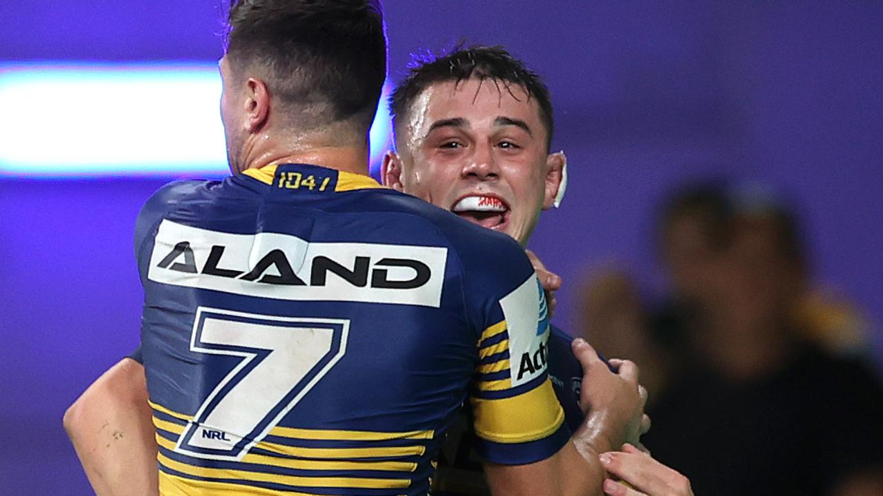Parramatta's Reed Mahoney is racing to be fit for Round 3.