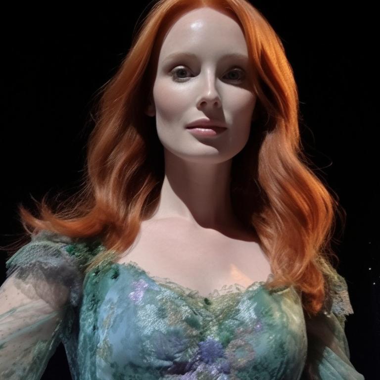 AFTER: With a single prompt, AI reimagined Melanie Burgess as a Disney Princess. Picture: Peter Judd/Midjourney