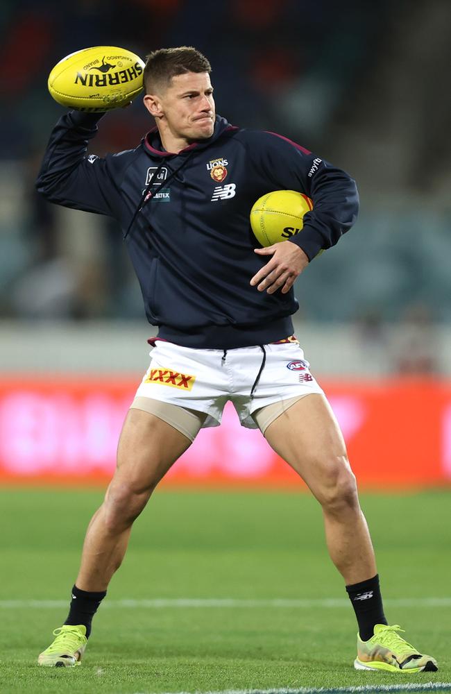 Dayne Zorko faces the Tigers on Saturday night. Picture: Jason McCawley/AFL Photos