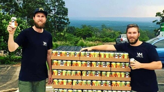 Five years ago, mates Matt Hepburn and Christen McGarry quit their day jobs to peruse their entrepreneurial dreams of one day owning a craft beer brewery, and have recently launched their tinny version of their Your Mates Brewing Co. craft beer - Larrycans.