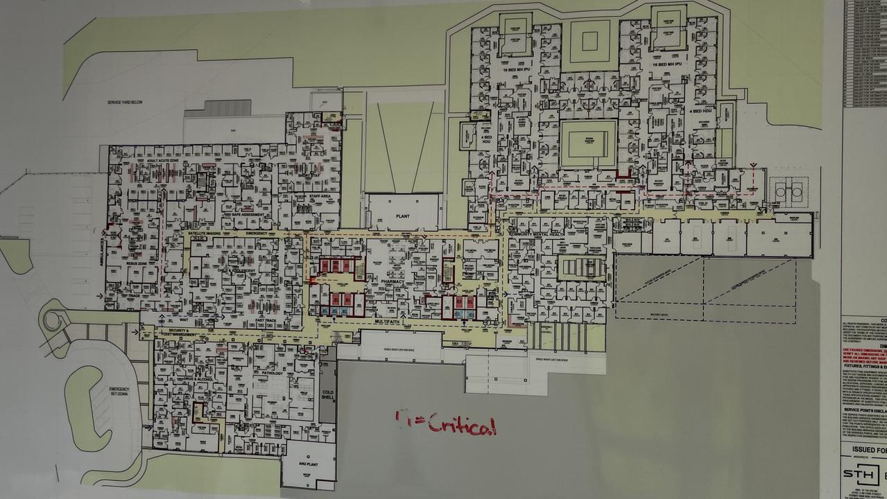 Tweed Valley Hospital in the process of development on March 1 2023. Picture: Savannah Pocock