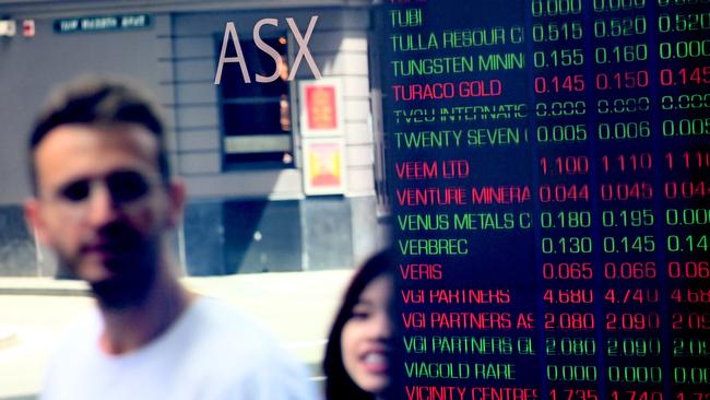 SYDNEY, AUSTRALIA - NewsWire Photos November 3, 2021: General scenes from the Australian Stock Exchange in Sydney.Picture: NCA NewsWire / Jeremy Piper