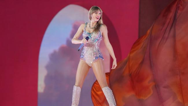 Taylor Swift is set to take the stage at Melbourne Cricket Ground on Friday on the first leg of her Aussie Eras Tour. Picture: Christopher Jue/TAS24/Getty Images for TAS Rights Management