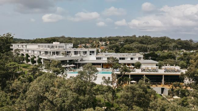 Exterior of the popular Bannisters Port Stephens. Picture: Destination NSW