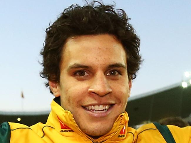 SYDNEY, AUSTRALIA - JUNE 21: Matt Toomua of the Wallabies celebrates after the International Test match between the Australia Wallabies and France at Allianz Stadium on June 21, 2014 in Sydney, Australia. (Photo by Mark Nolan/Getty Images)