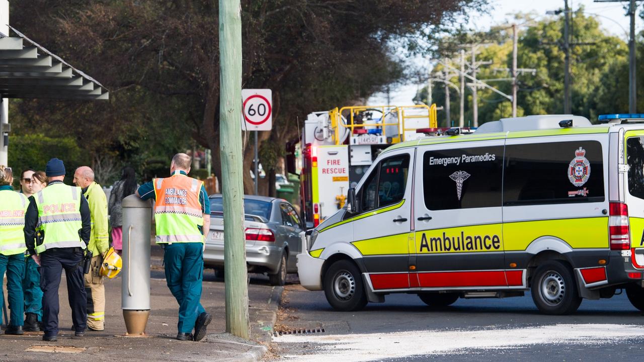 Newtown school bus crash: Incident closes intersection as 15 people ...