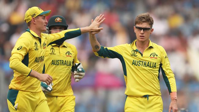 Adam Zampa is back on top of the World Cup wickets tally. Picture: Robert Cianflone/Getty Images