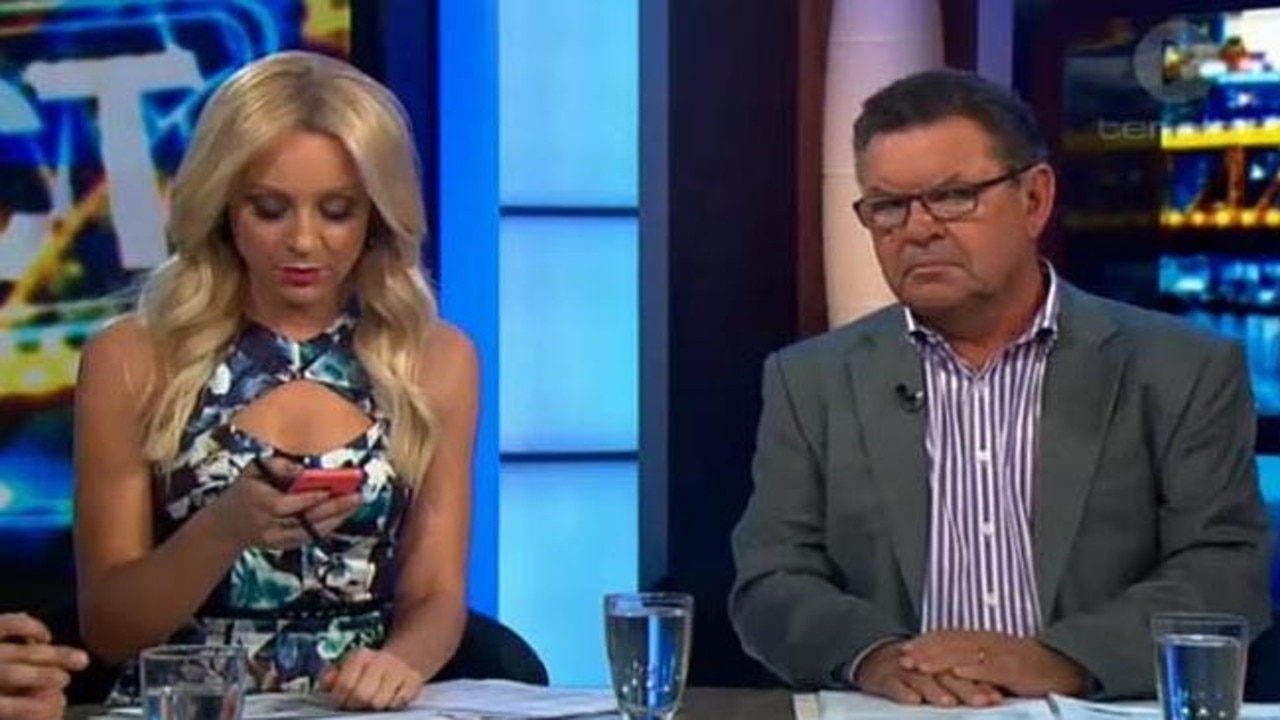 Carrie Bickmore and Steve Price. Supplied.