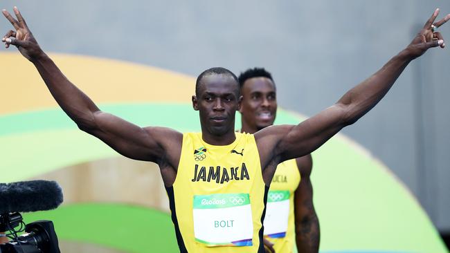 Usain Bolt has the weight of the athletics world on his shoulders: again. Picture: Getty Images