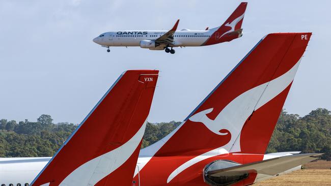 MELBOURNE, AUSTRALIA - NewsWire Photos MARCH 8, 2023. generic stock images of qantas aircraft at Melbourne AirportPicture: NCA NewsWire / David Geraghty