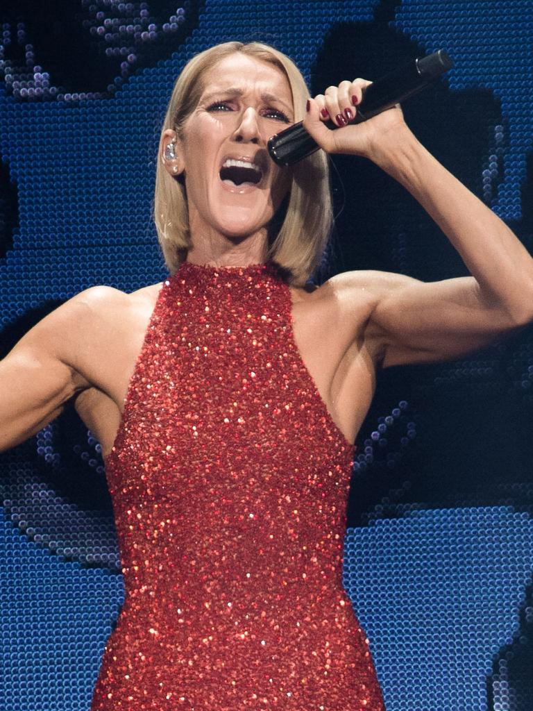 Celine last performed in March 2020 … Picture: AFP