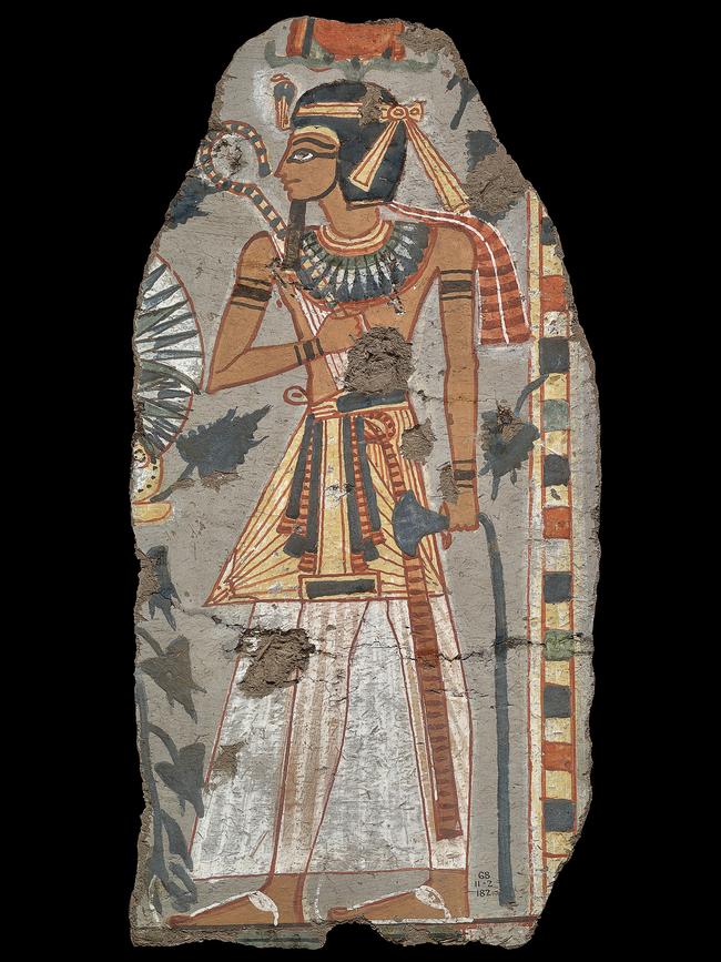 Tomb painting representing Amenhotep I. Picture: The Trustees of the British Museum