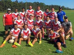 South Grafton Rebels first grade side at the Coffs Coast 9s. Picture: Contributed