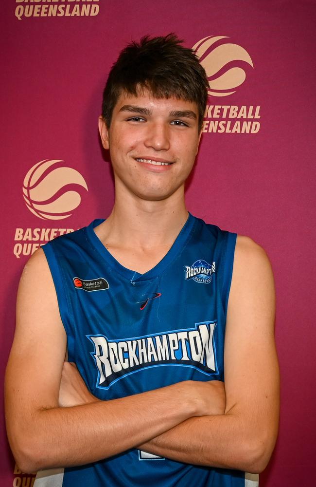 Queensland North U16 Boys player Elijah Girdler. Picture: Basketball Queensland