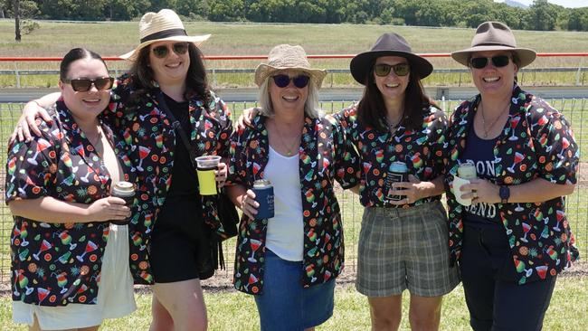 Kacie Pearce, Georgia McEwan, Katrina Stenner, Kathy Corneal and Sheree Lawrie. Picture: Chris Knight