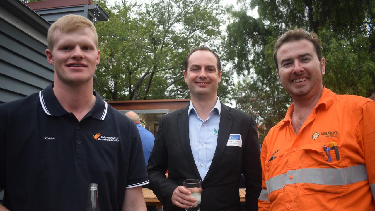Rohan Stephenson, Kane Mahler, Damian Leahy.