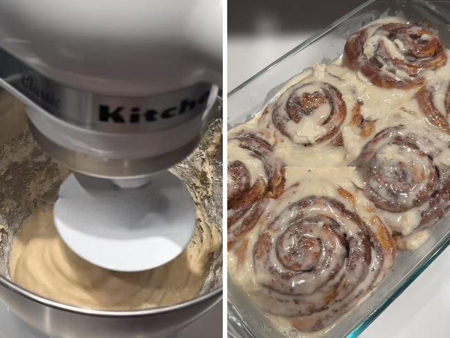 Nail your baking with the cult KitchenAid Stand Mixer. Picture: TikTok/@richieruhruh